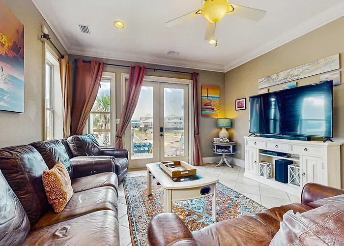 Lofted Getaway With Lovely Water Views Saltwater Pool & Multiple Decks Holiday home