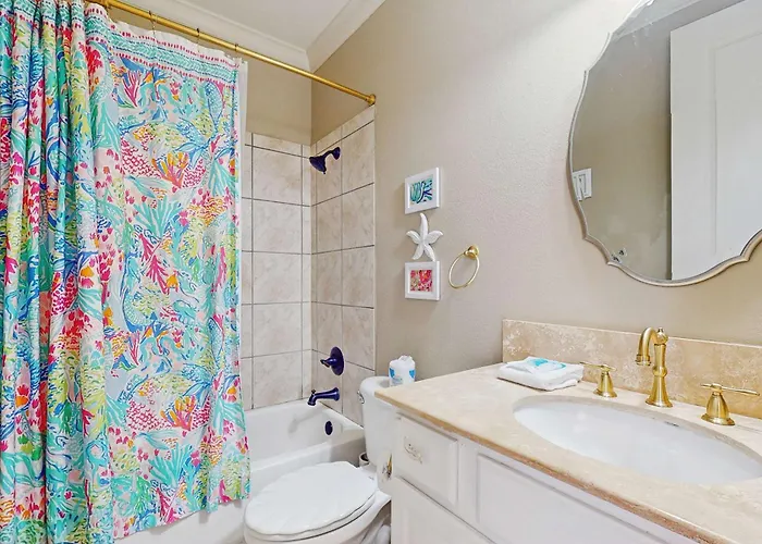 Lofted Getaway With Lovely Water Views Saltwater Pool & Multiple Decks *